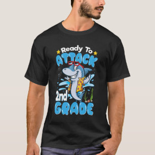 Ready To Attack 2nd Grade Back To School T-Shirt