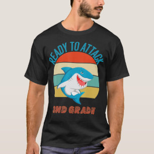 Ready To Attack 2nd Grade Boys Back To School (2) T-Shirt
