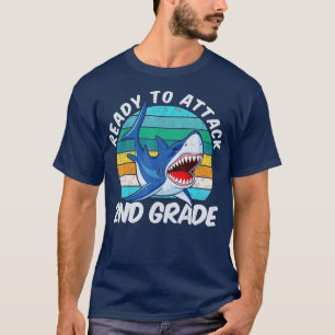 Ready To Attack 2nd Grade Boys Back To School (5) T-Shirt