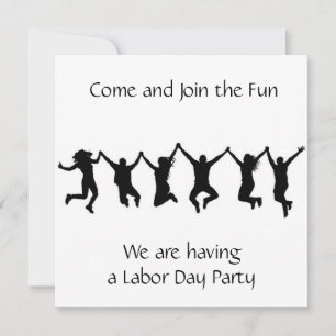 **READY TO CELEBRATE **LABOR DAY** INVITE