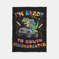 Ready To Crush Kindergarten Monster Truck Boys T-r