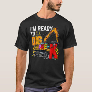 Ready To Dig Pre K Construction Back To School Men T-Shirt