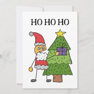 Ready to Edit Child Stylish Holiday Greeting Card