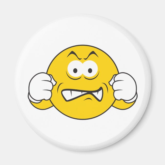 Ready to Fight Face Magnet (Front)