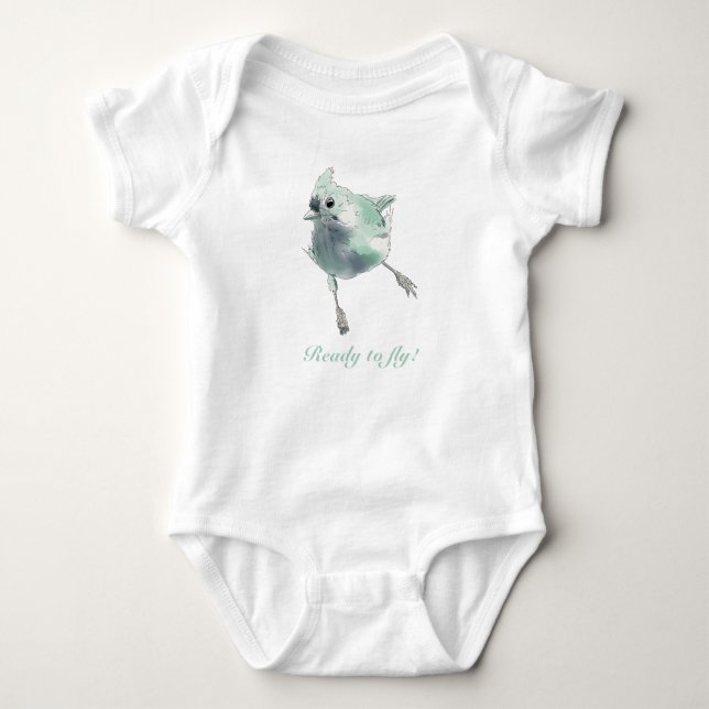 Ready to Fly! Baby Bodysuit (Front)