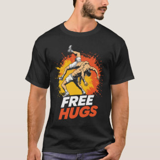 Ready To Grapple Wrestling Two Athletes Combat Spo T-Shirt