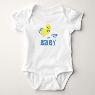 Ready To Hatch Chicky Boy Baby Shower Bodysuit