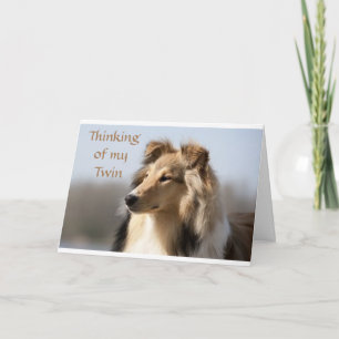 READY TO HEAR MY TWIN HAS "BEST BIRTHDAY EVER" CARD