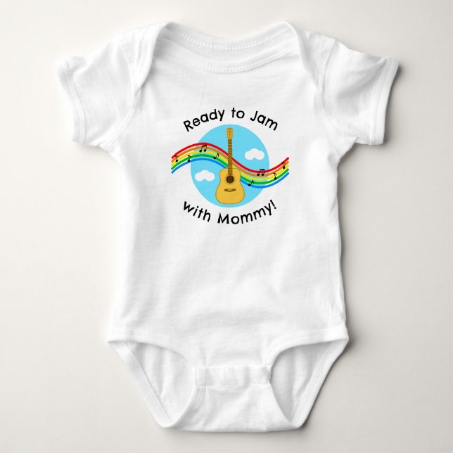 Ready to Jam Personalised Bodysuit (Front)