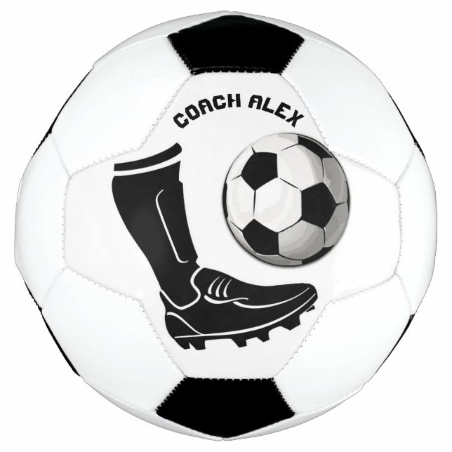Ready to Kick! Personalised Soccer Ball (Front)