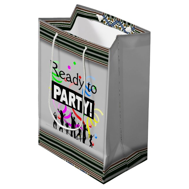 Ready To Party Gift Bag (Front Angled)