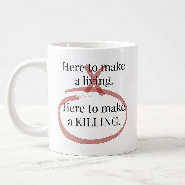 Ready to personalise 20ox Coffee Mug (Left)