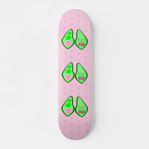 Ready to Pop Baby Girl Pink Pea  Skateboard