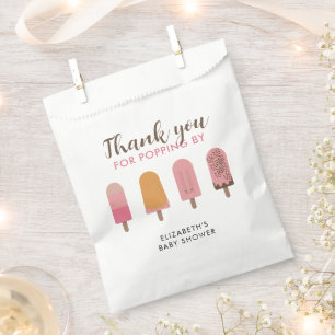 Ready to Pop Baby Shower Thank you Favour Bag