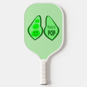 Ready to Pop Pregnant Green Pea Pickleball Paddle