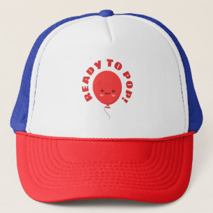 Ready to pop trucker hat