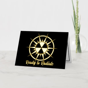 Ready to Radiate Graduation Foil Holiday Card