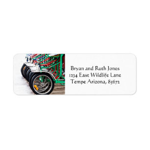Ready to ride return address label
