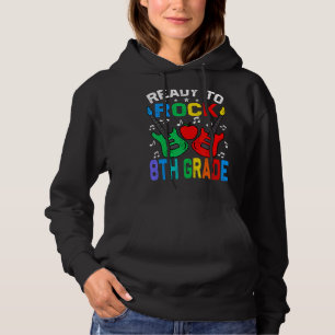 Ready To Rock 8th Grade Back To School Guitar Hoodie