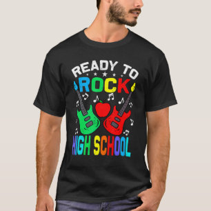 Ready To Rock High School Back To School Guitar 3 T-Shirt