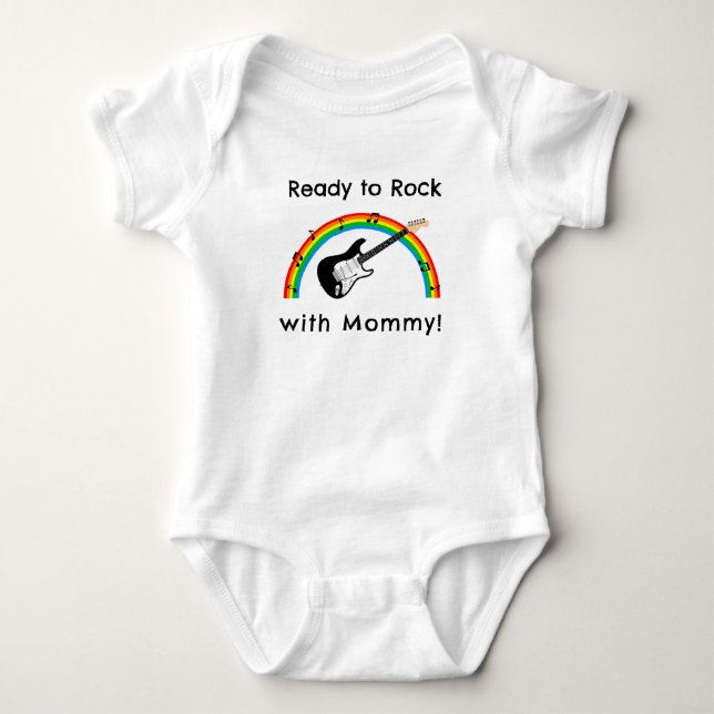Ready to Rock Personalised Bodysuit (Front)