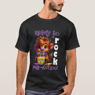 Ready to Rock Preschool Back to School HC Students T-Shirt