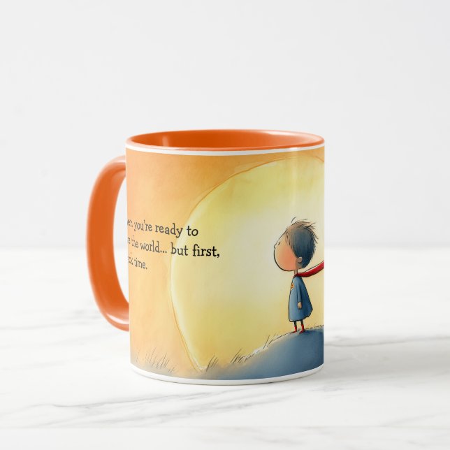 Ready to Save the World Mug (Front Left)