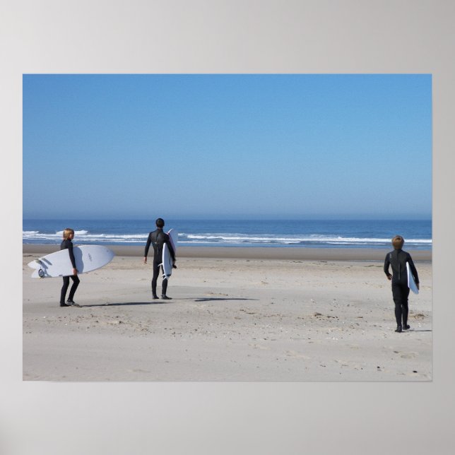 Ready To Surf Poster (Front)