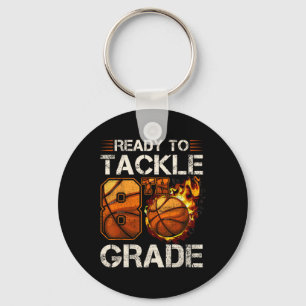 Ready To Tackle 8th Grade Sketll Fan Ck To School  Key Ring