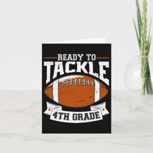 Ready To Tackle Fourth Grade Back To School 4th Gr Card