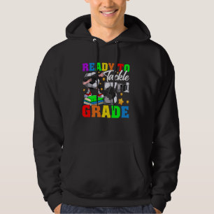 Ready To Tackle Third Grade Back To School Soccer Hoodie