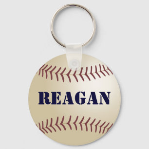 Reagan Baseball Keychain by 369MyName