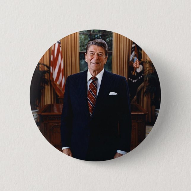 Reagan Button (Front)