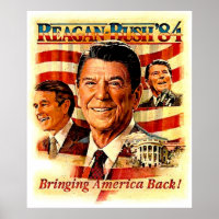 REAGAN FOR PRESIDENT Vintage Campaign Advertising