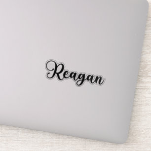 Reagan Name - Handwritten Calligraphy