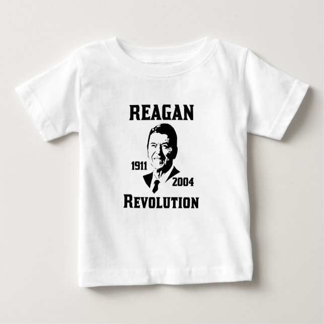 Reagan Revolution Baby T-Shirt (Front)