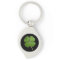 Real 4 Leaf Clover Shamrock Black