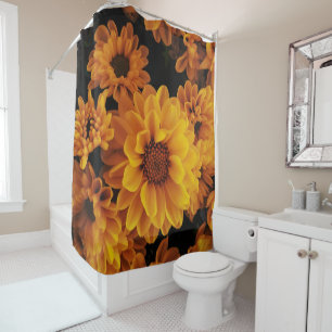 Real A Annual Natural Group Of Sunflower Photo Shower Curtain