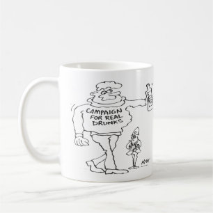 Real Ale or Micropub Beer Drinker Coffee Mug