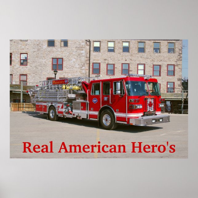 Real American Hero's Poster (Front)