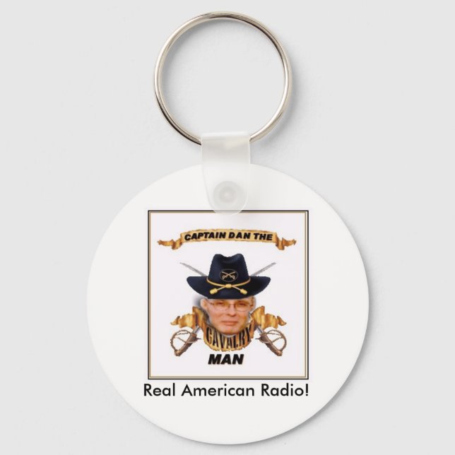 Real American Radio! Key Ring (Front)