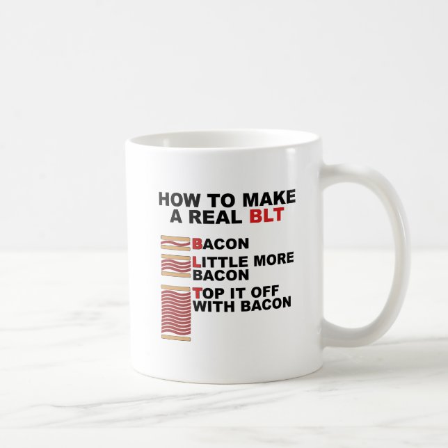 Real BLT Funny Mug (Right)