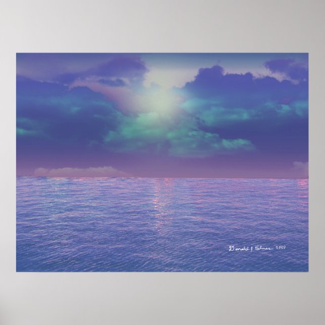 Real Blue Poster (Front)