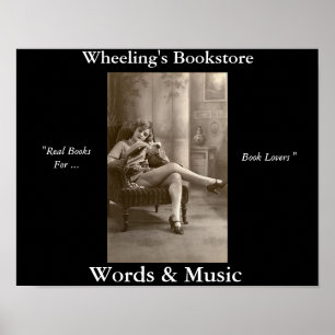 real books book lovers poster