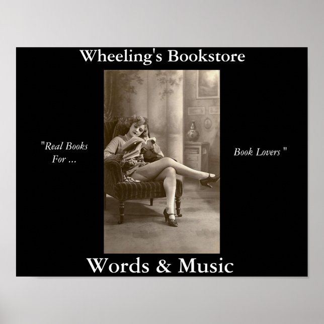 real books book lovers poster (Front)