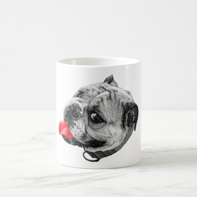 Real Bulldog Pop Coffee Mug (Center)