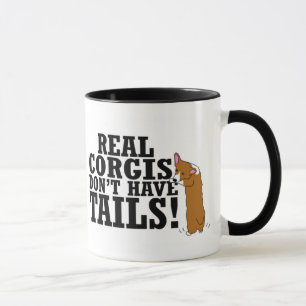 Real Corgis Don't Have Tails Mug