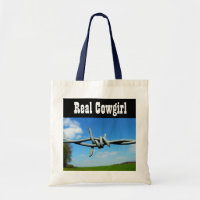 Real Cowgirl Tote Bag