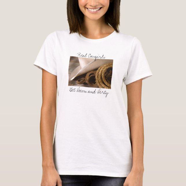 Real Cowgirls T-Shirt (Front)