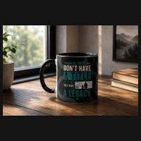 Real Dads Have a Legacy Personalised Photo Mug